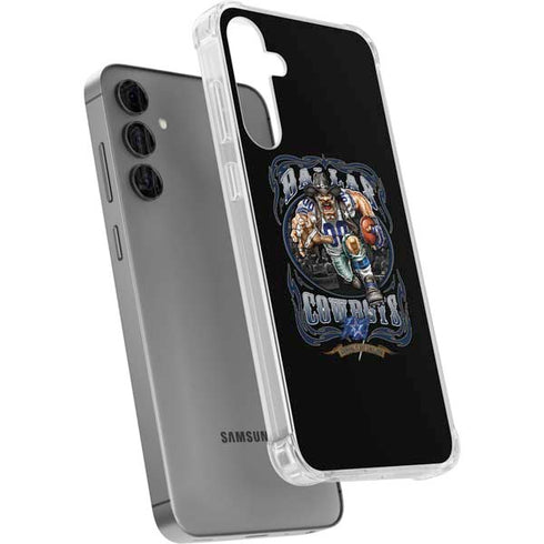 Liquid Blue NFL Dallas Cowboys Running Back Galaxy S24 Plus Clear Case
